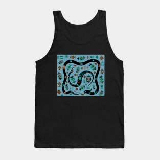 Mimbres Tribal Serpents Tank Top